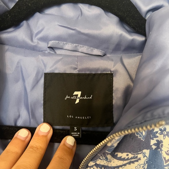 ❌SOLD❌7 FOR ALL MANKIND JACKET - Picture 2 of 3